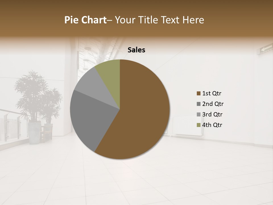 A Couple Of People Walking Down A Hallway PowerPoint Template