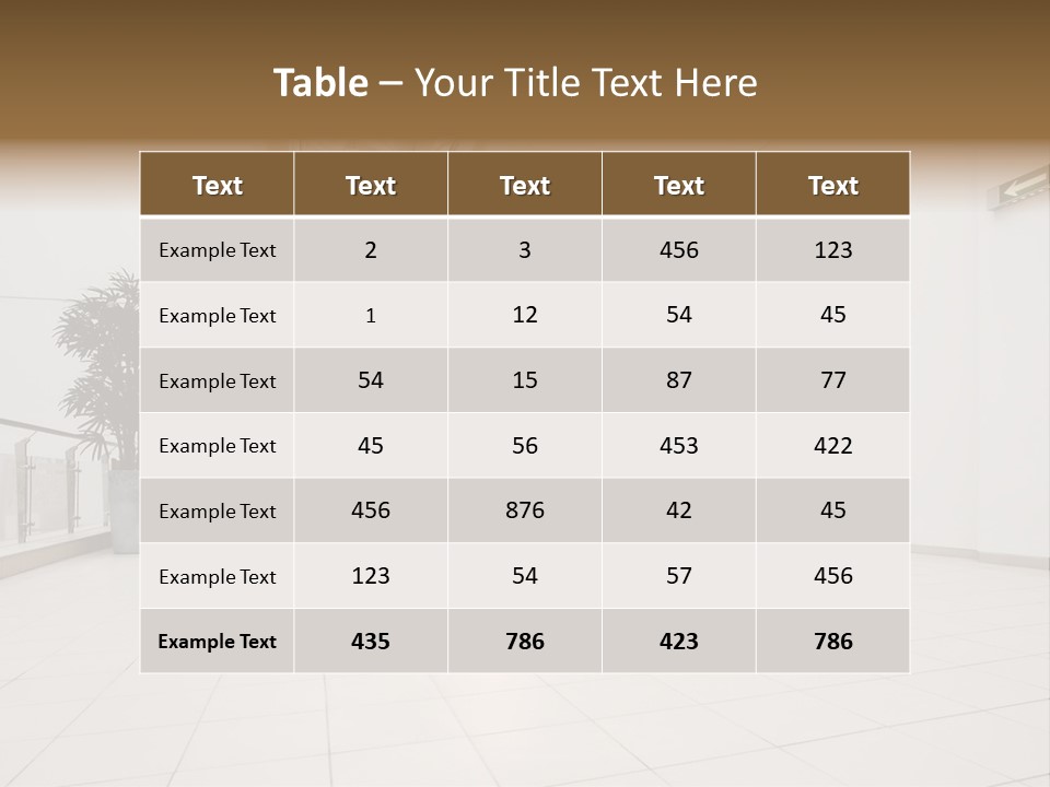 A Couple Of People Walking Down A Hallway PowerPoint Template