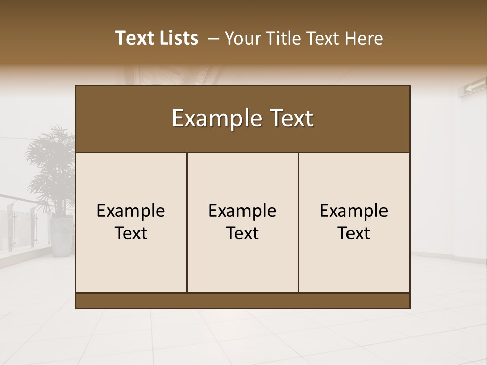 A Couple Of People Walking Down A Hallway PowerPoint Template