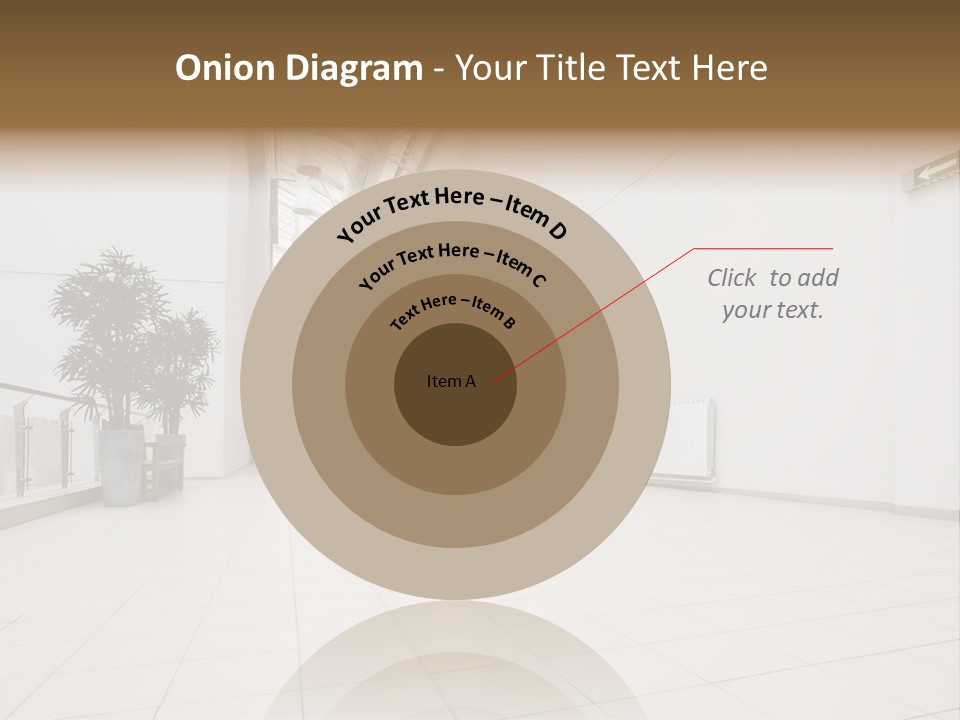 A Couple Of People Walking Down A Hallway PowerPoint Template