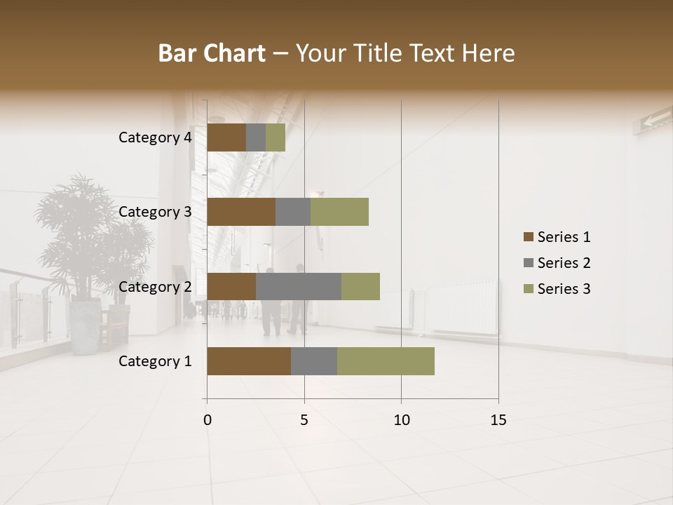 A Couple Of People Walking Down A Hallway PowerPoint Template