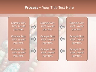 A Woman Wearing A Green And White Beaded Necklace PowerPoint Template