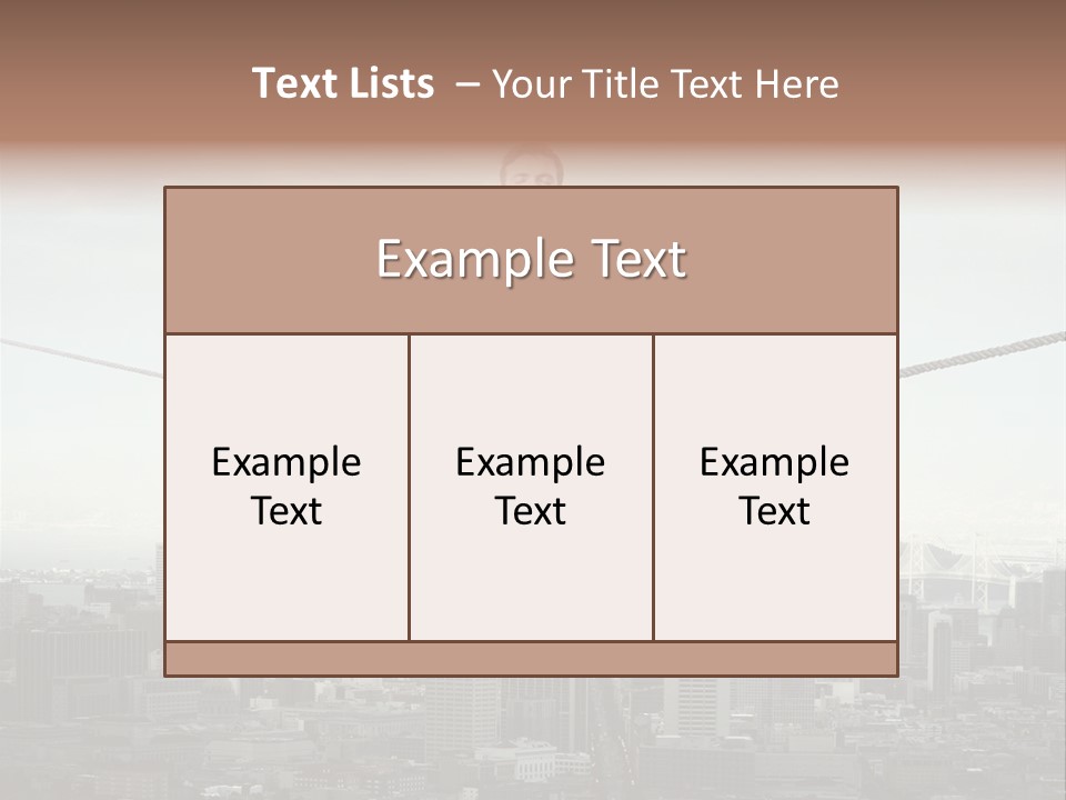 A Man Sitting On A Rope With A Laptop In His Hands PowerPoint Template