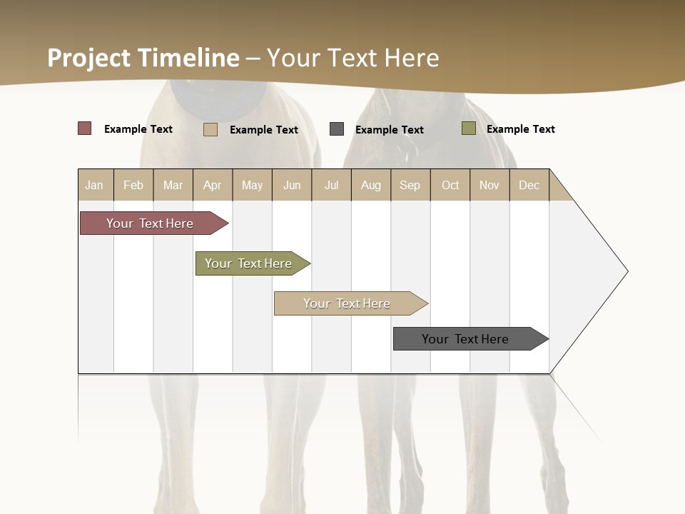 Two Dogs Standing Next To Each Other On A White Background PowerPoint Template