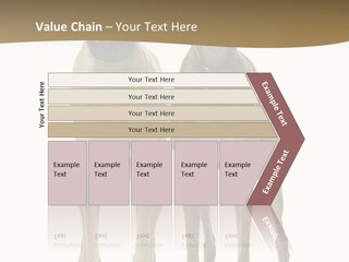 Two Dogs Standing Next To Each Other On A White Background PowerPoint Template