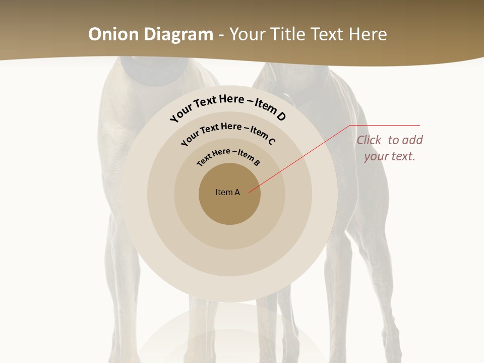 Two Dogs Standing Next To Each Other On A White Background PowerPoint Template