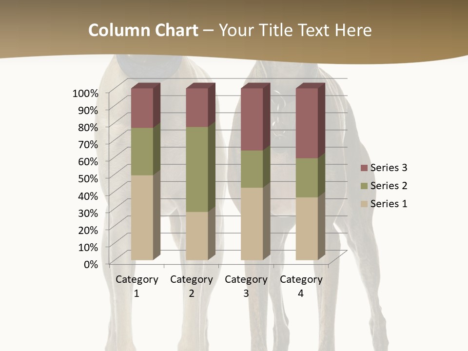 Two Dogs Standing Next To Each Other On A White Background PowerPoint Template
