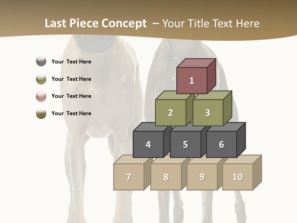 Two Dogs Standing Next To Each Other On A White Background PowerPoint Template