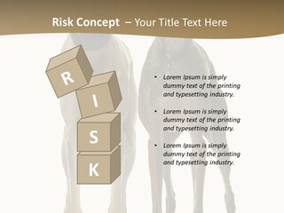 Two Dogs Standing Next To Each Other On A White Background PowerPoint Template