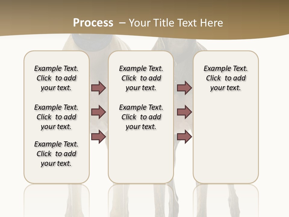 Two Dogs Standing Next To Each Other On A White Background PowerPoint Template