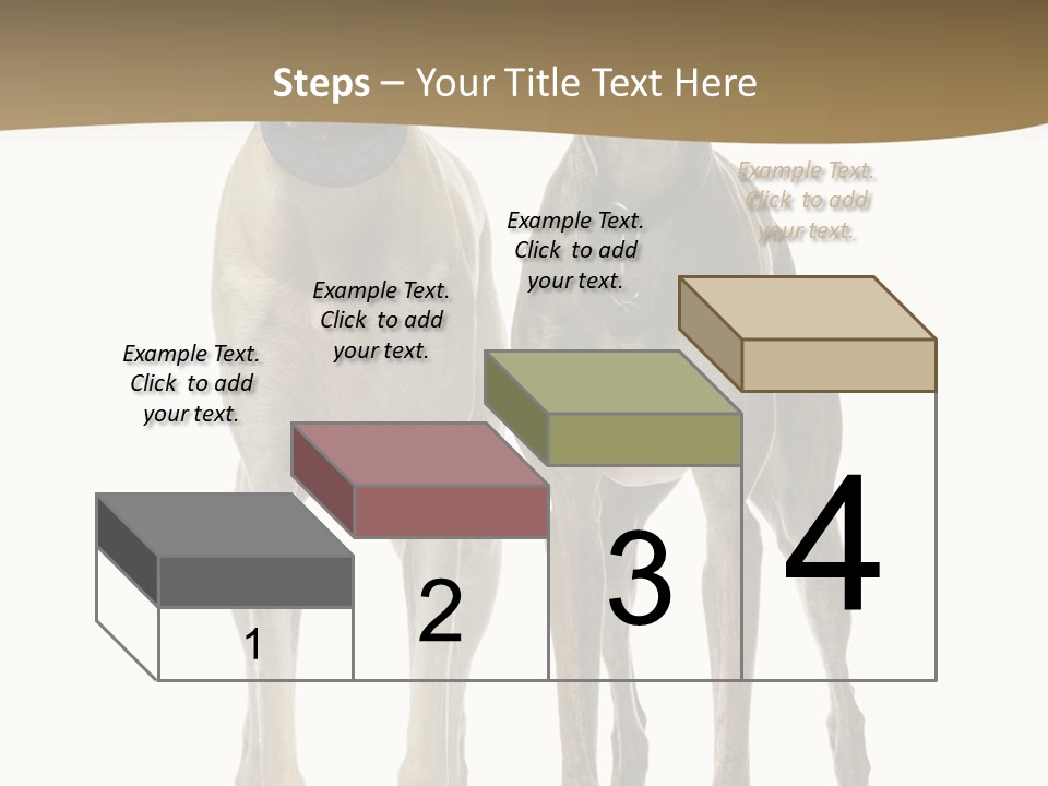Two Dogs Standing Next To Each Other On A White Background PowerPoint Template