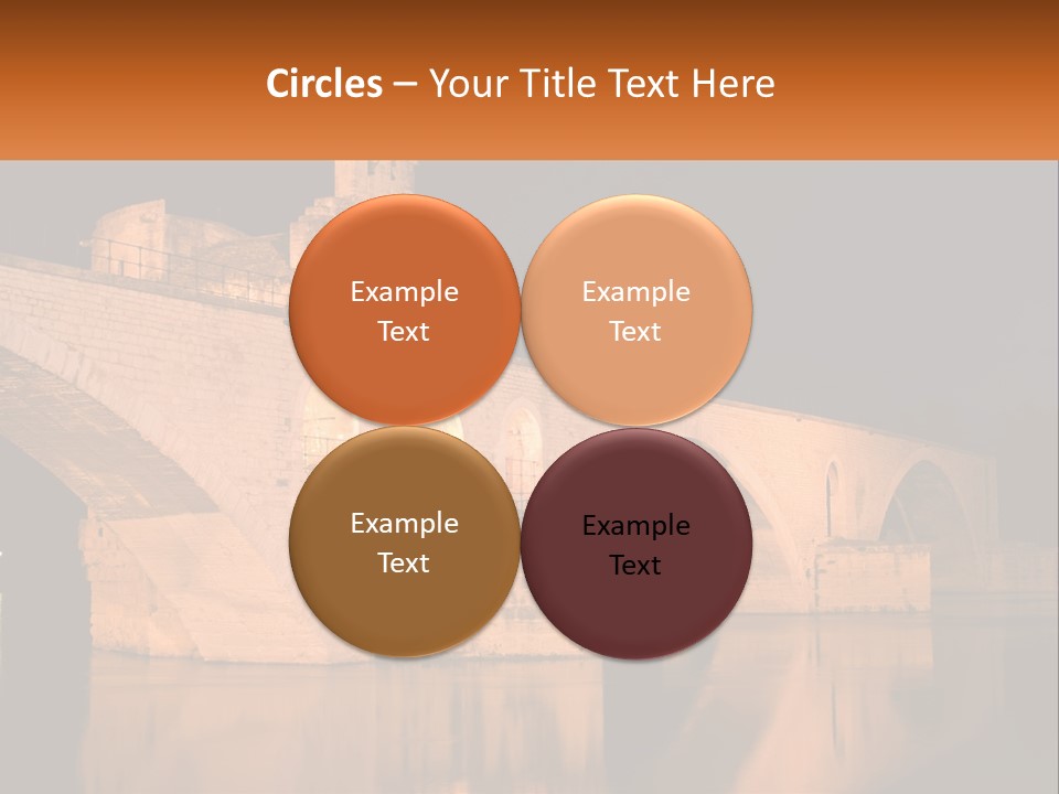 A Bridge Over A Body Of Water At Night PowerPoint Template