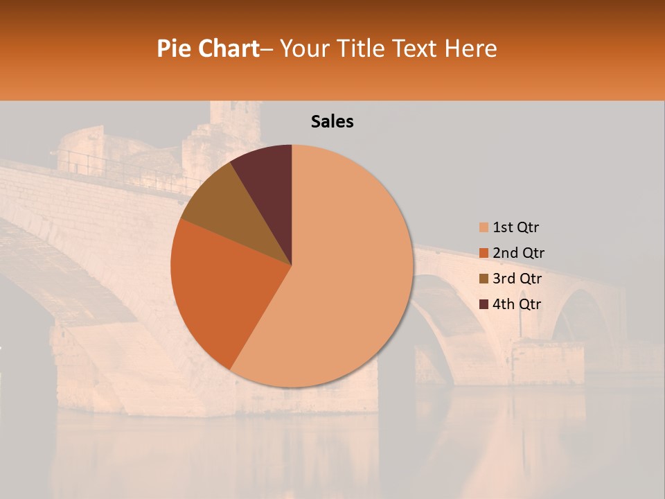 A Bridge Over A Body Of Water At Night PowerPoint Template