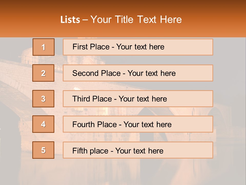 A Bridge Over A Body Of Water At Night PowerPoint Template