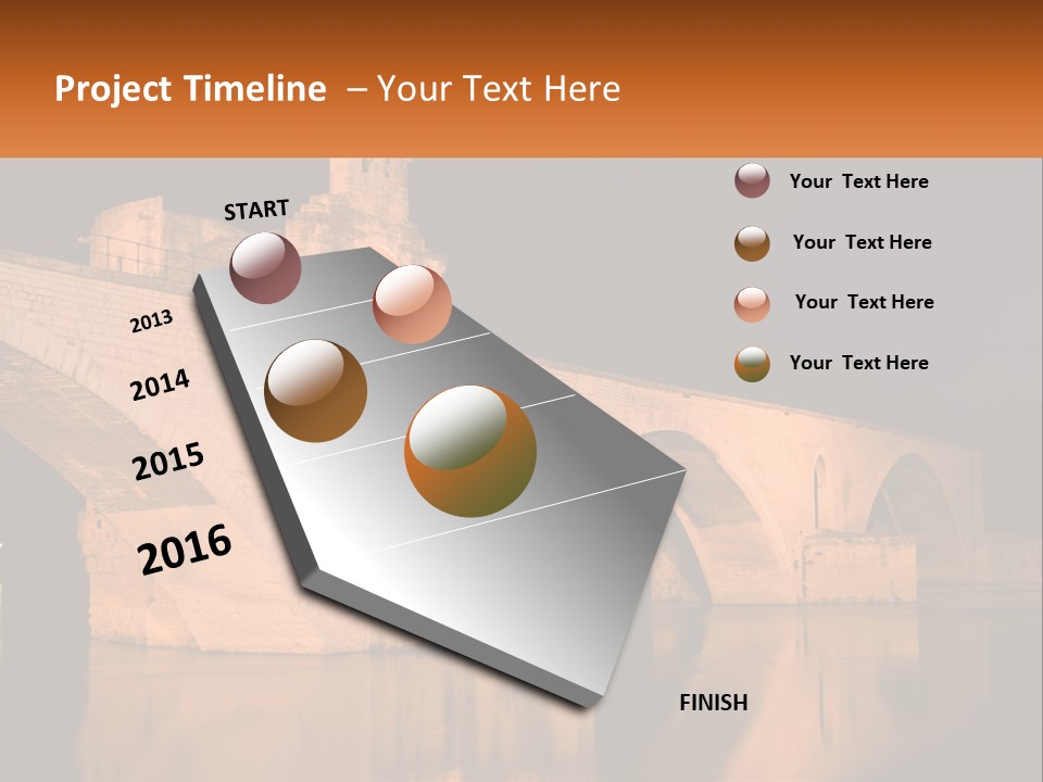 A Bridge Over A Body Of Water At Night PowerPoint Template