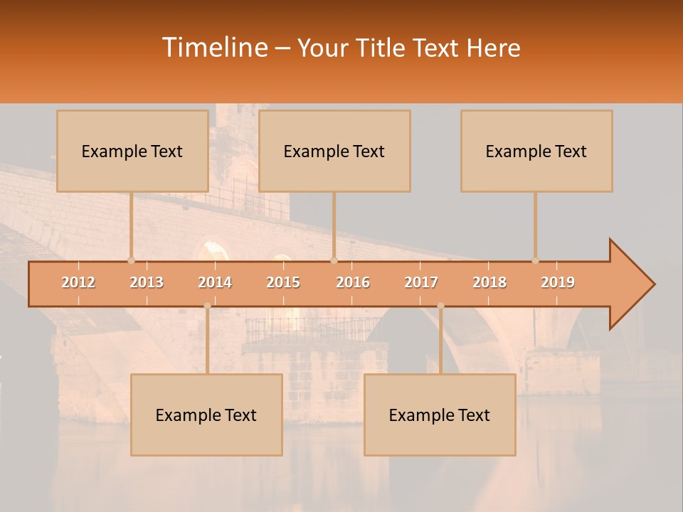 A Bridge Over A Body Of Water At Night PowerPoint Template