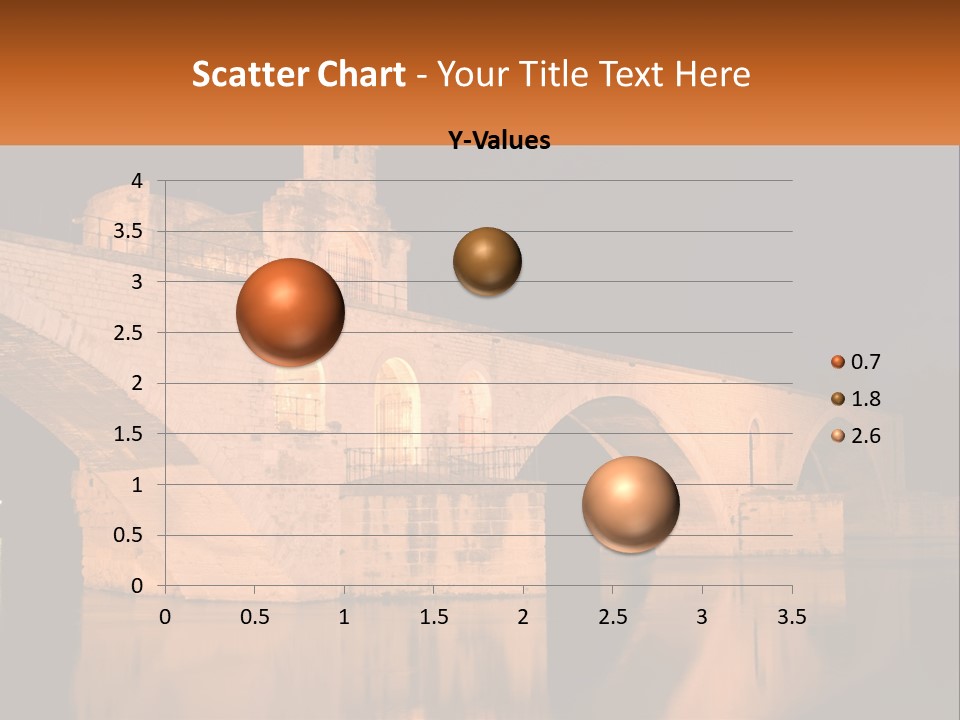 A Bridge Over A Body Of Water At Night PowerPoint Template