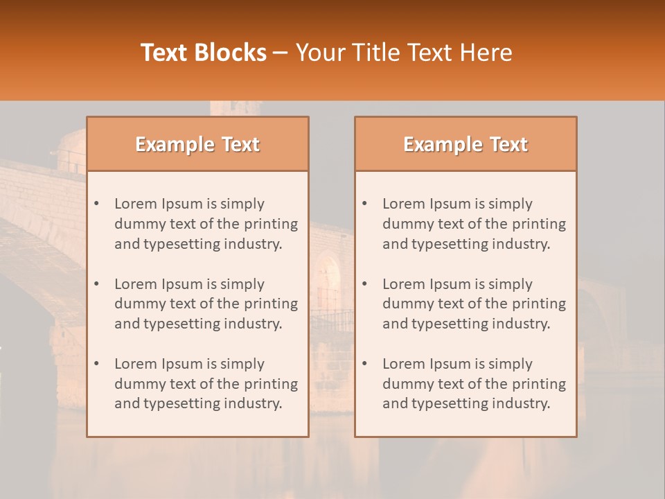 A Bridge Over A Body Of Water At Night PowerPoint Template