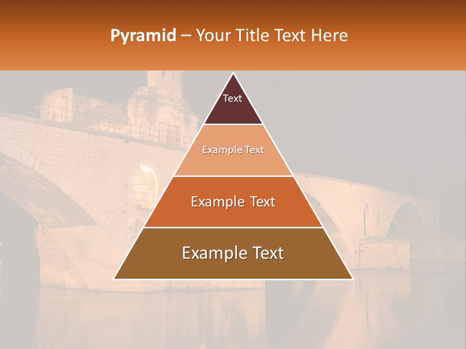 A Bridge Over A Body Of Water At Night PowerPoint Template