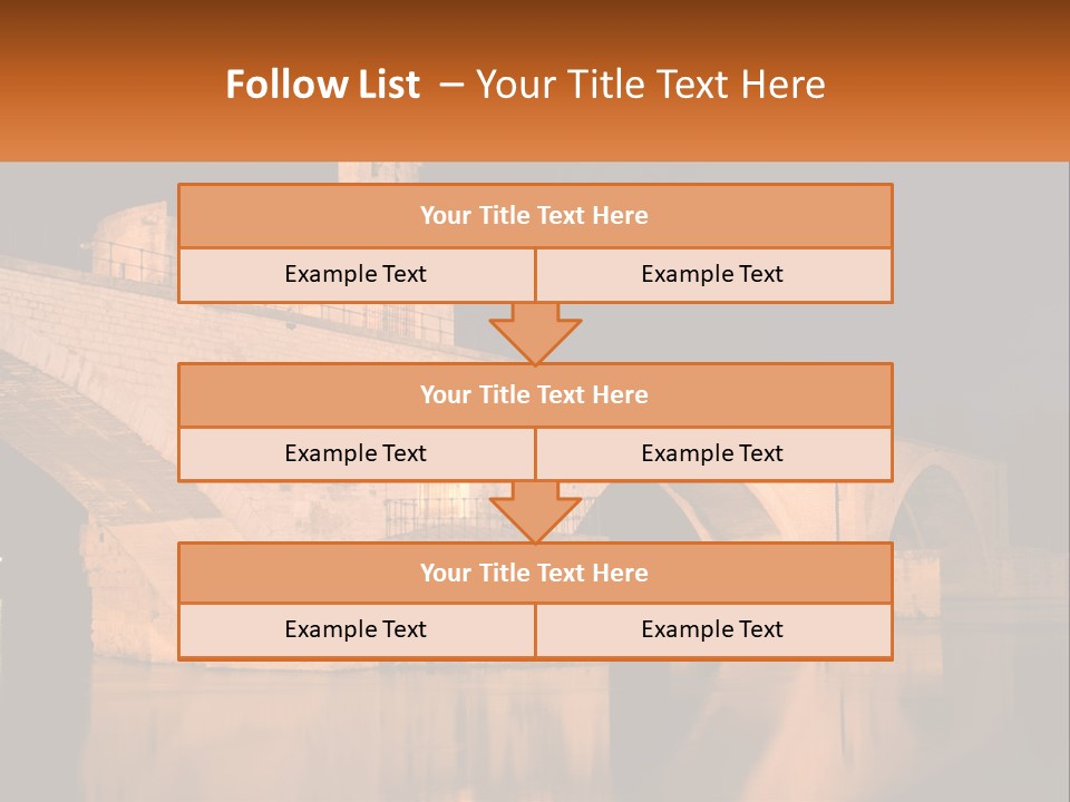 A Bridge Over A Body Of Water At Night PowerPoint Template