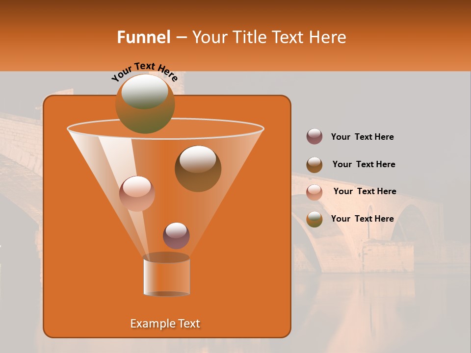 A Bridge Over A Body Of Water At Night PowerPoint Template