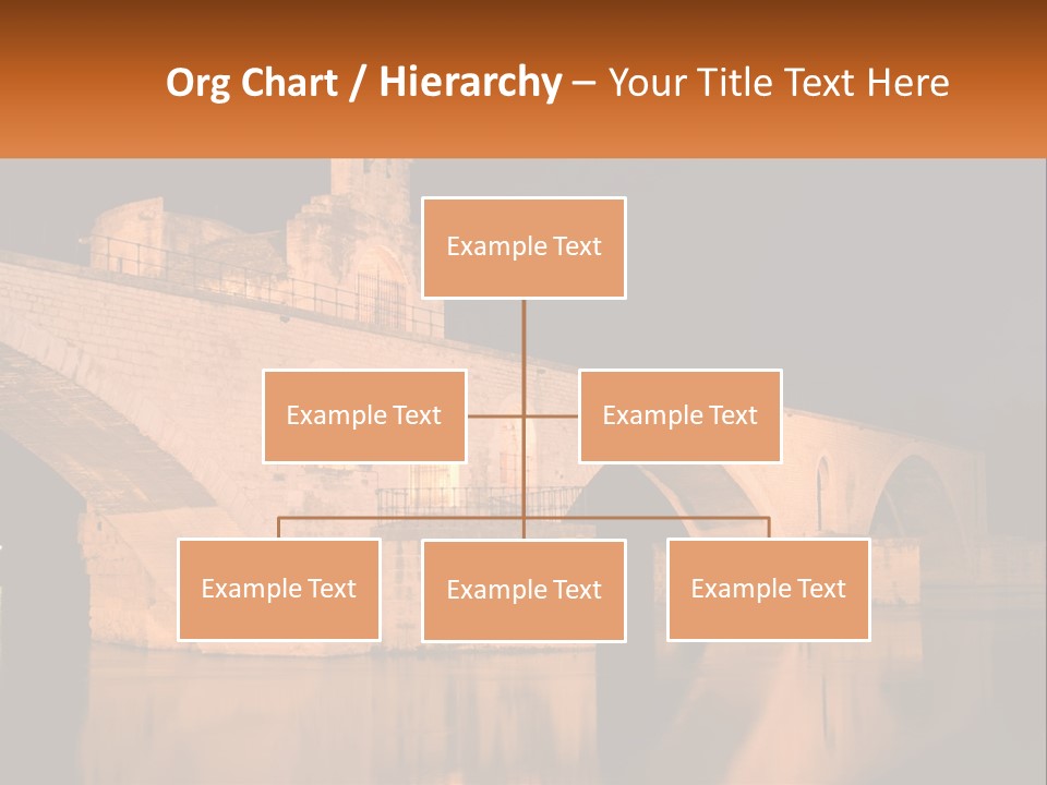 A Bridge Over A Body Of Water At Night PowerPoint Template