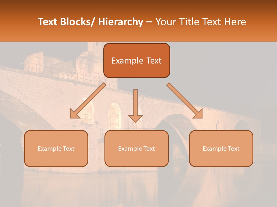 A Bridge Over A Body Of Water At Night PowerPoint Template