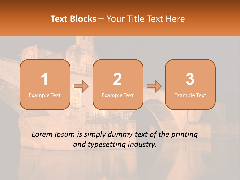 A Bridge Over A Body Of Water At Night PowerPoint Template