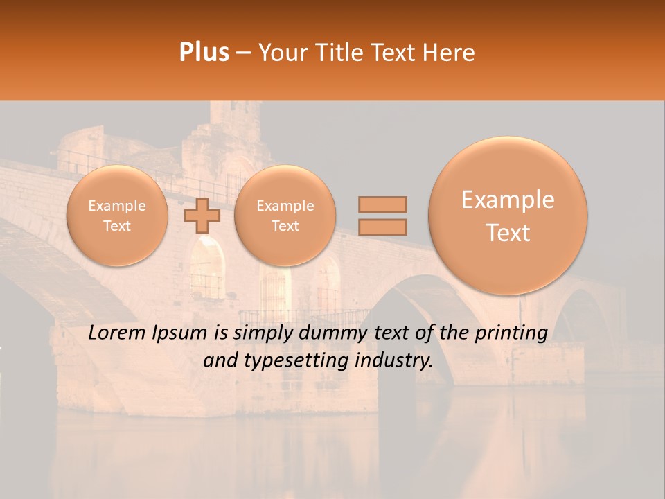 A Bridge Over A Body Of Water At Night PowerPoint Template