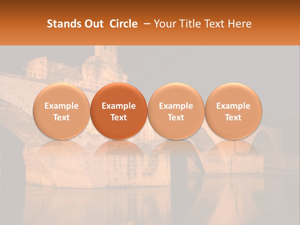 A Bridge Over A Body Of Water At Night PowerPoint Template