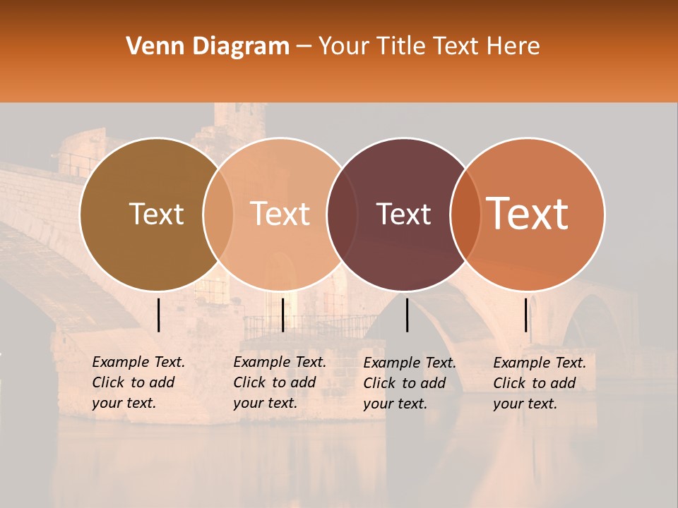 A Bridge Over A Body Of Water At Night PowerPoint Template