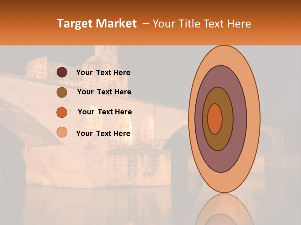 A Bridge Over A Body Of Water At Night PowerPoint Template