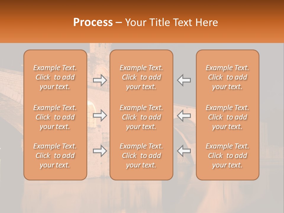 A Bridge Over A Body Of Water At Night PowerPoint Template