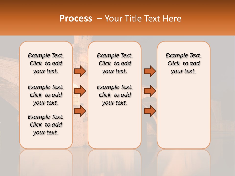 A Bridge Over A Body Of Water At Night PowerPoint Template