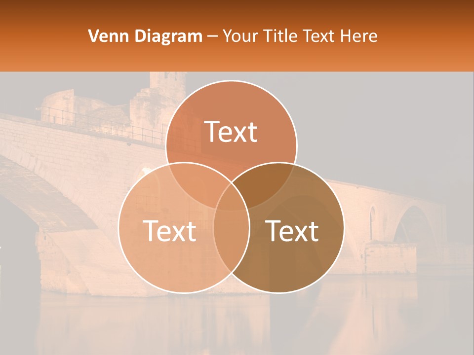 A Bridge Over A Body Of Water At Night PowerPoint Template