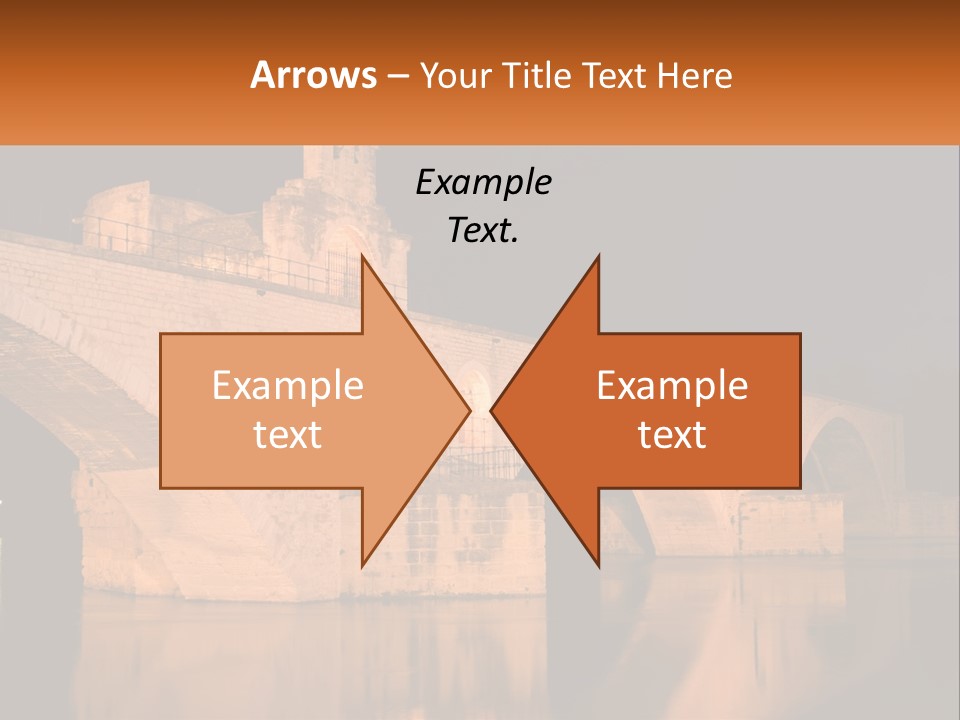 A Bridge Over A Body Of Water At Night PowerPoint Template