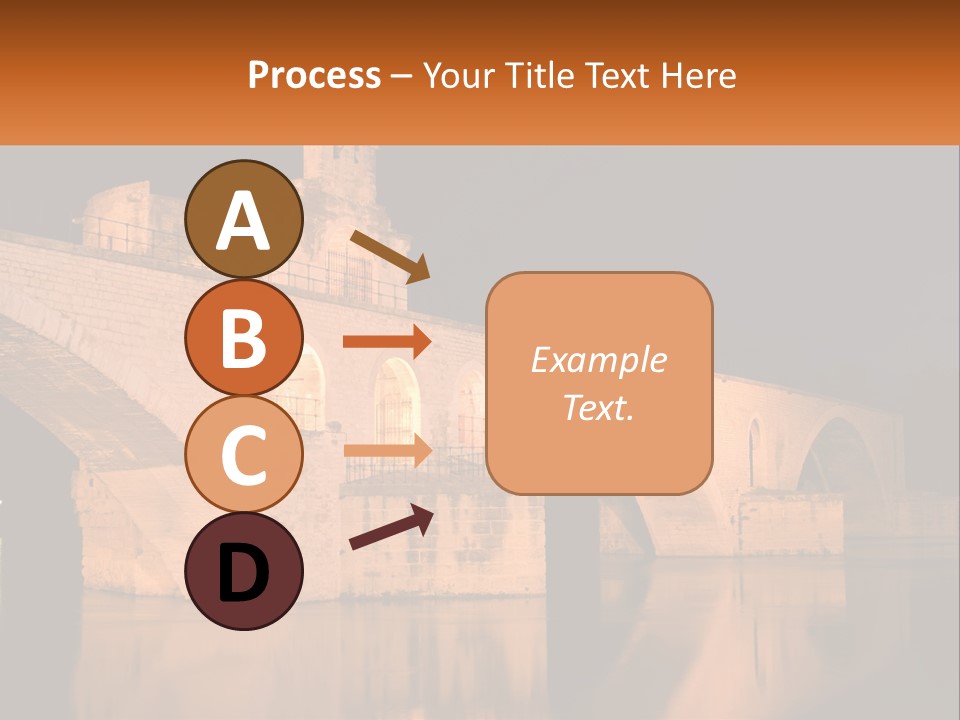 A Bridge Over A Body Of Water At Night PowerPoint Template