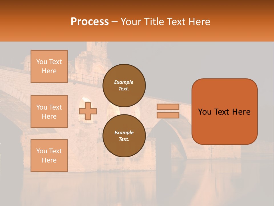 A Bridge Over A Body Of Water At Night PowerPoint Template