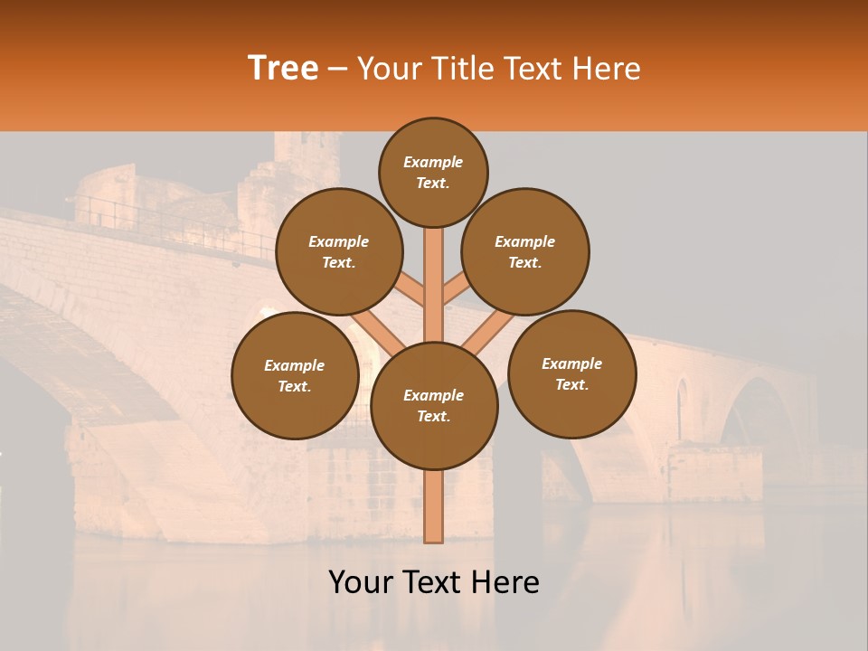 A Bridge Over A Body Of Water At Night PowerPoint Template