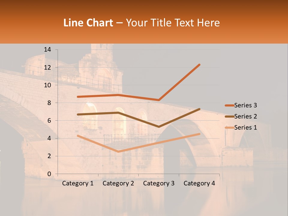 A Bridge Over A Body Of Water At Night PowerPoint Template