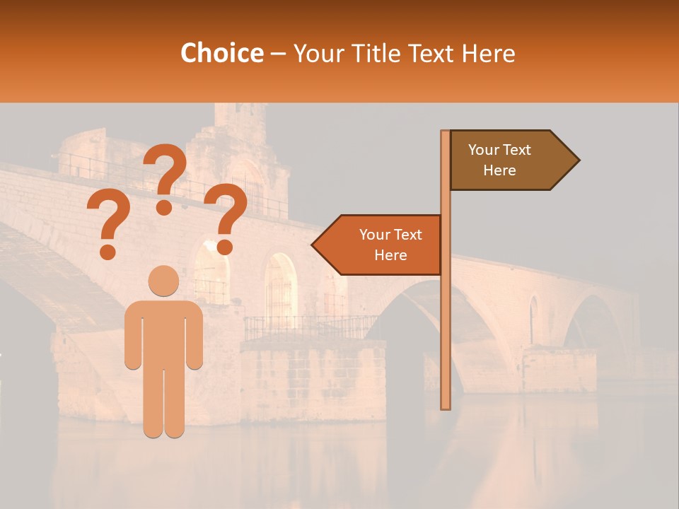 A Bridge Over A Body Of Water At Night PowerPoint Template