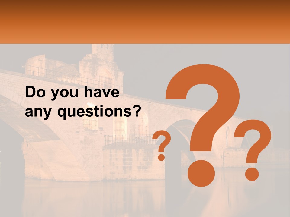 A Bridge Over A Body Of Water At Night PowerPoint Template