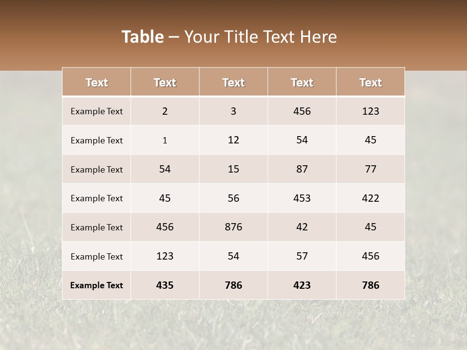 A Brown And Black Dog Standing On Top Of A Lush Green Field PowerPoint Template