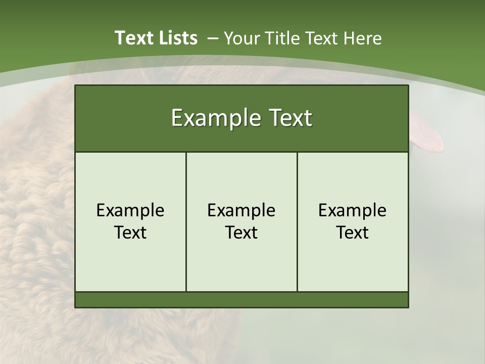 A Brown Dog Sitting On Top Of A Green Field PowerPoint Template