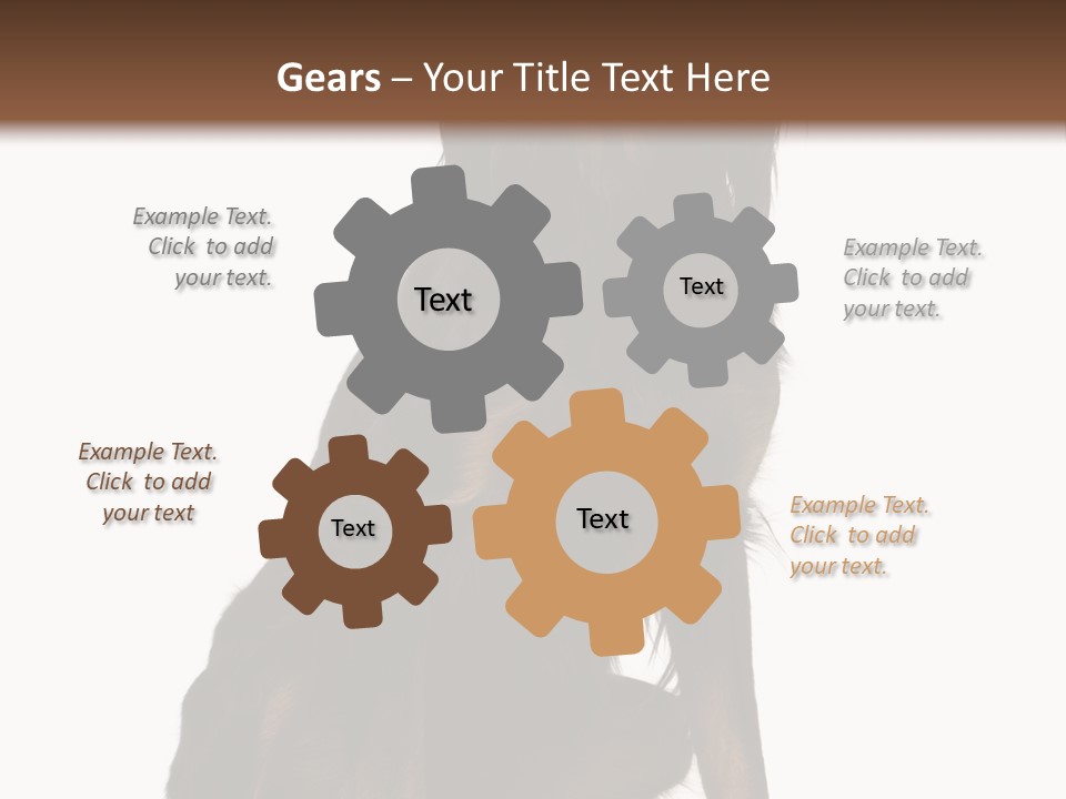 A Black And Brown Dog Is Sitting Down PowerPoint Template