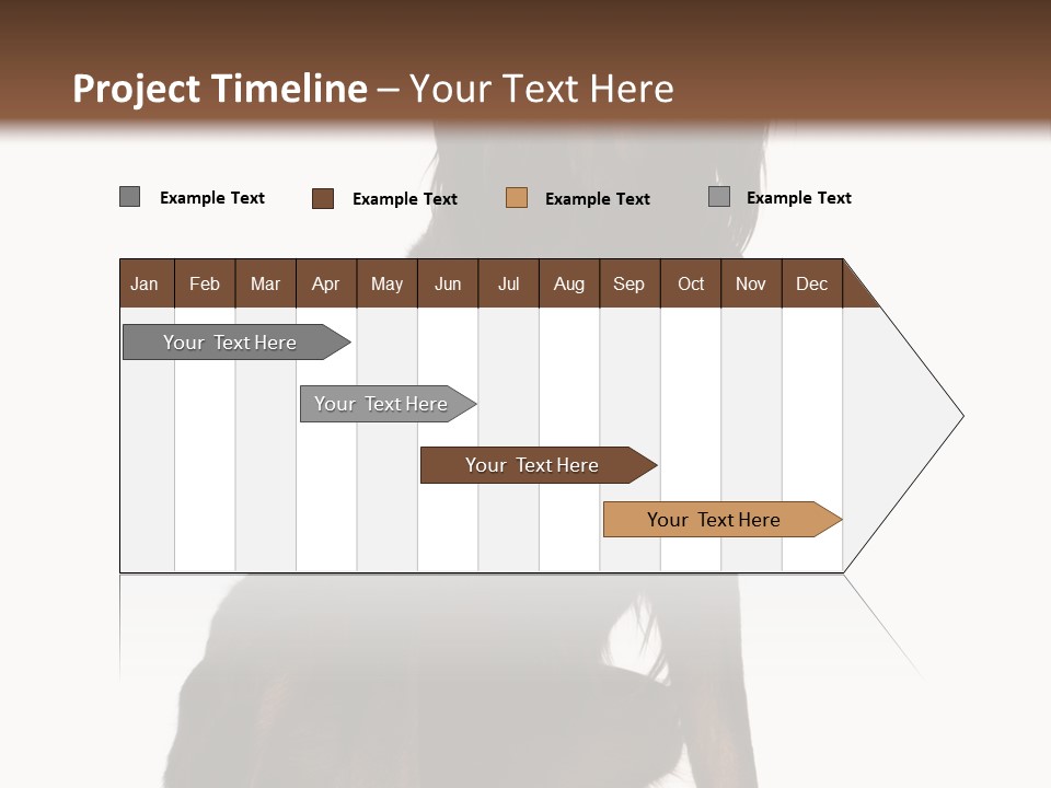 A Black And Brown Dog Is Sitting Down PowerPoint Template