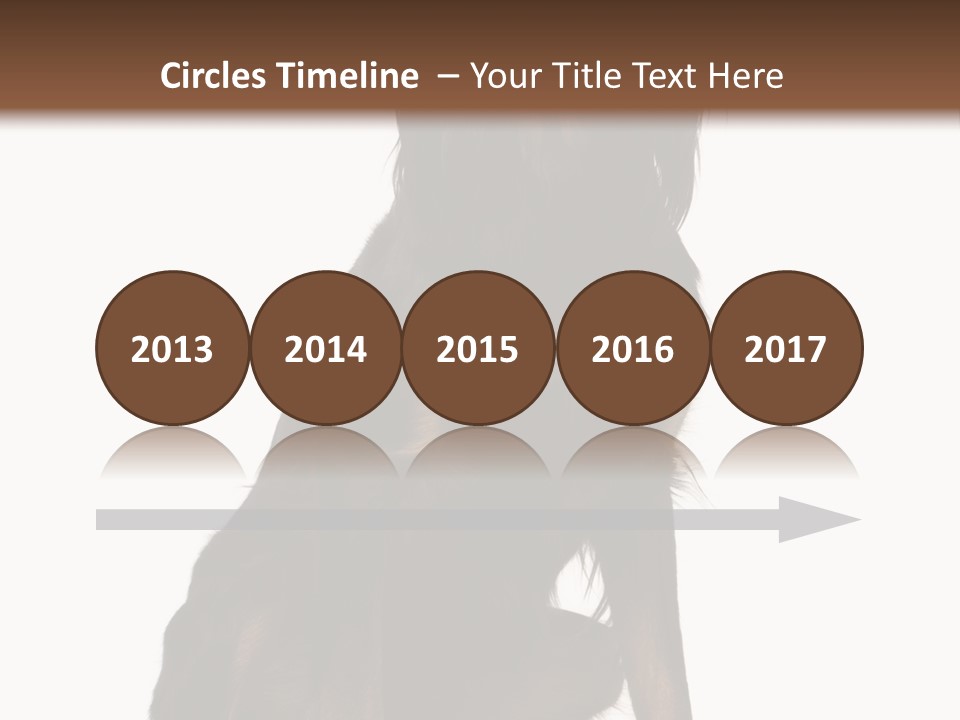 A Black And Brown Dog Is Sitting Down PowerPoint Template