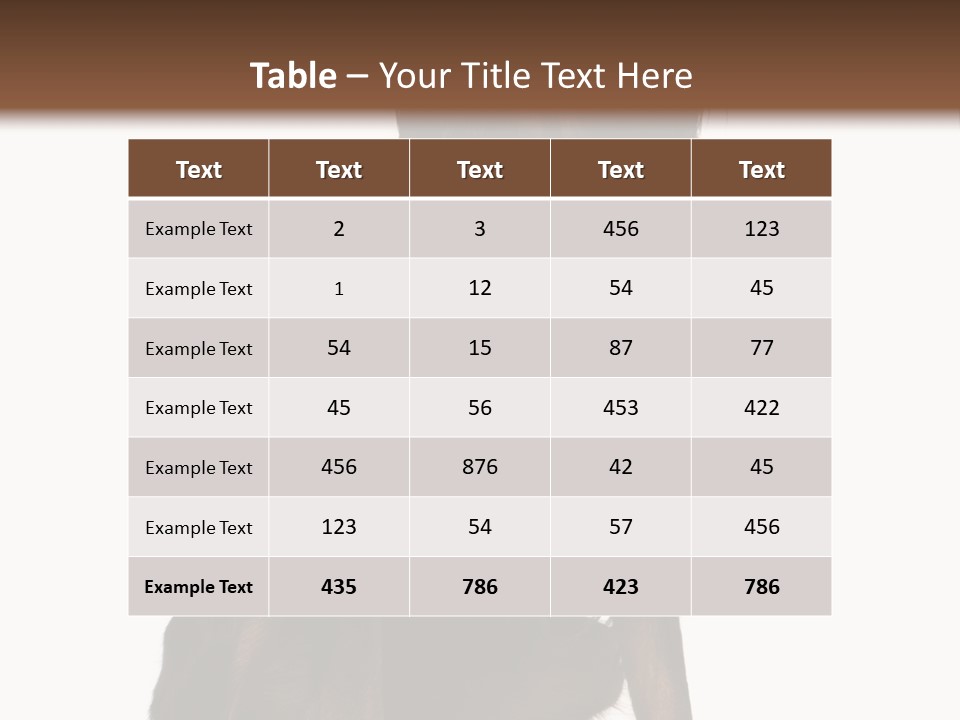 A Black And Brown Dog Is Sitting Down PowerPoint Template