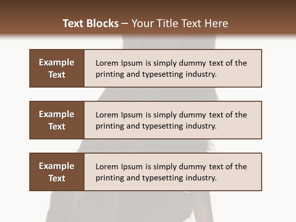 A Black And Brown Dog Is Sitting Down PowerPoint Template
