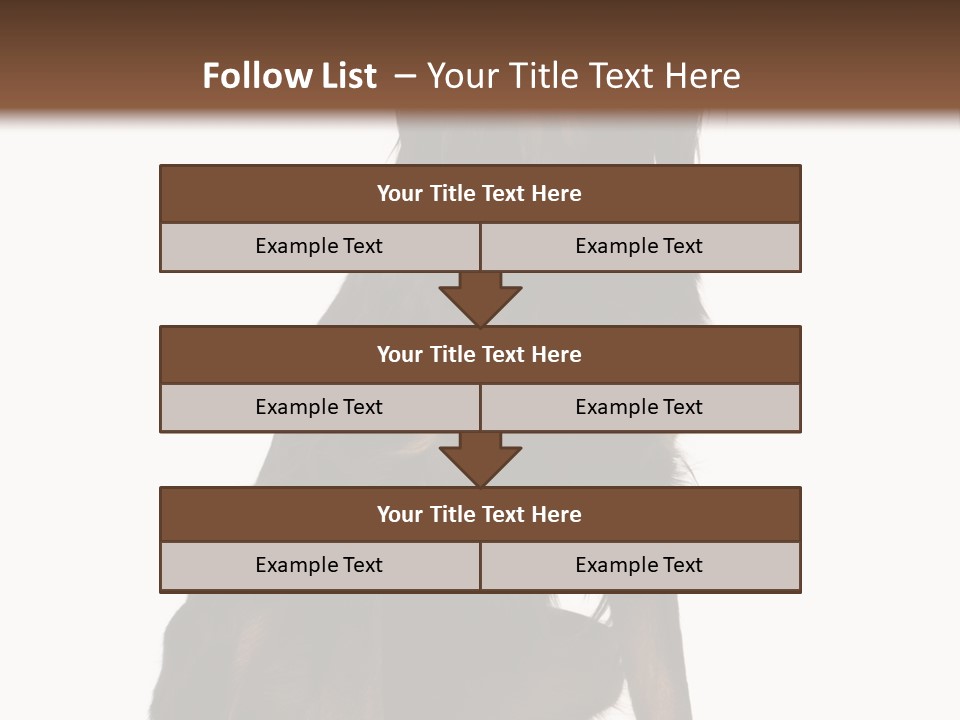 A Black And Brown Dog Is Sitting Down PowerPoint Template